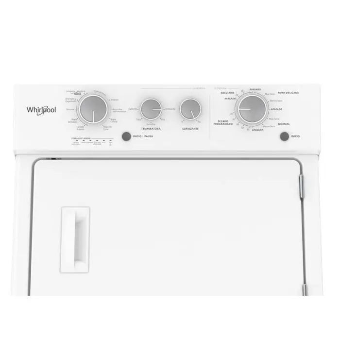 Centro De Lavado / Secadora De Gas Whirlpool De 20 Kg - Blanco