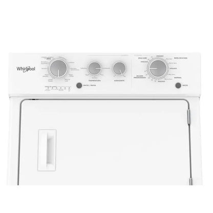 Centro De Lavado / Secadora De Gas Whirlpool De 20 Kg - Blanco
