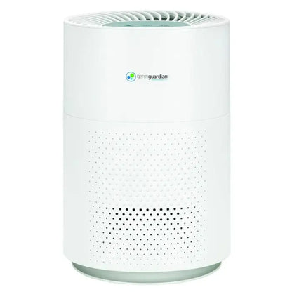 Purificador de aire de torre 22" 4-en-1 | GermGuardian AC4825E | con filtro HEPA y esterilizador de luz UV-C, gris