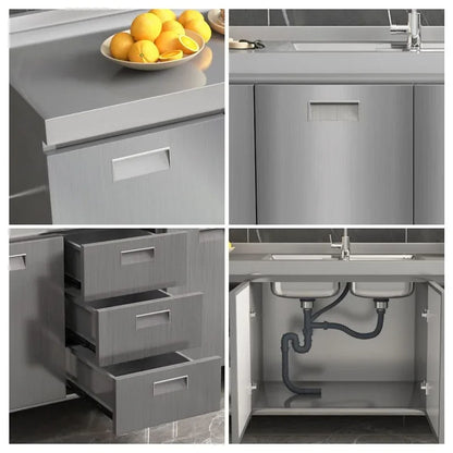 Mueble Cocina en Acero