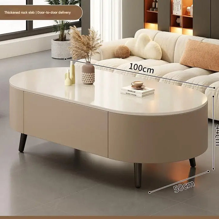 Mesa de centro con almacenamiento